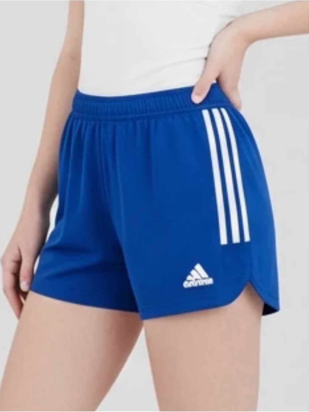 Adidas Condivo 22 Match Day Soccer Shorts Royal Blue Women's Size S NWT